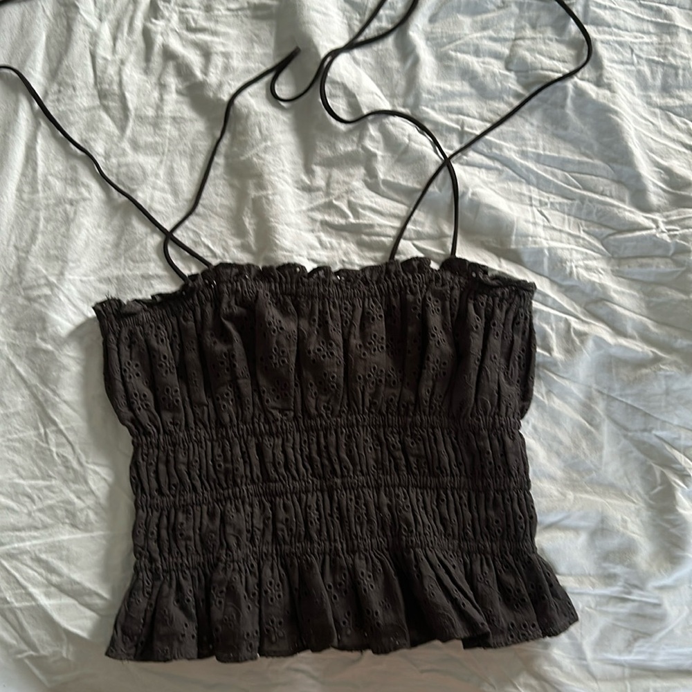 tank top with tie straps